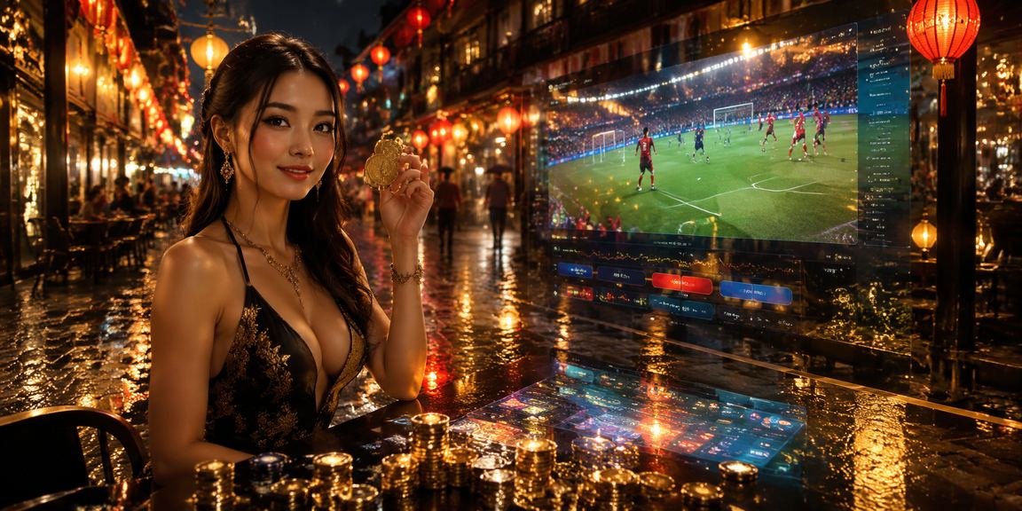 Cảnh phố Hà Nội về đêm với người chơi esports betting