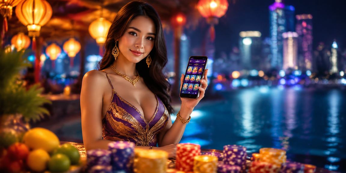 Phố cổ Hội An về đêm với người chơi casino trực tuyến trên điện thoại